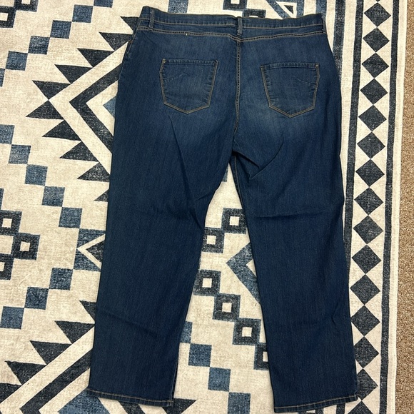 James Jeans Stretch Medium Wash Denim Jeans Size 24 Plus - Picture 5 of 5